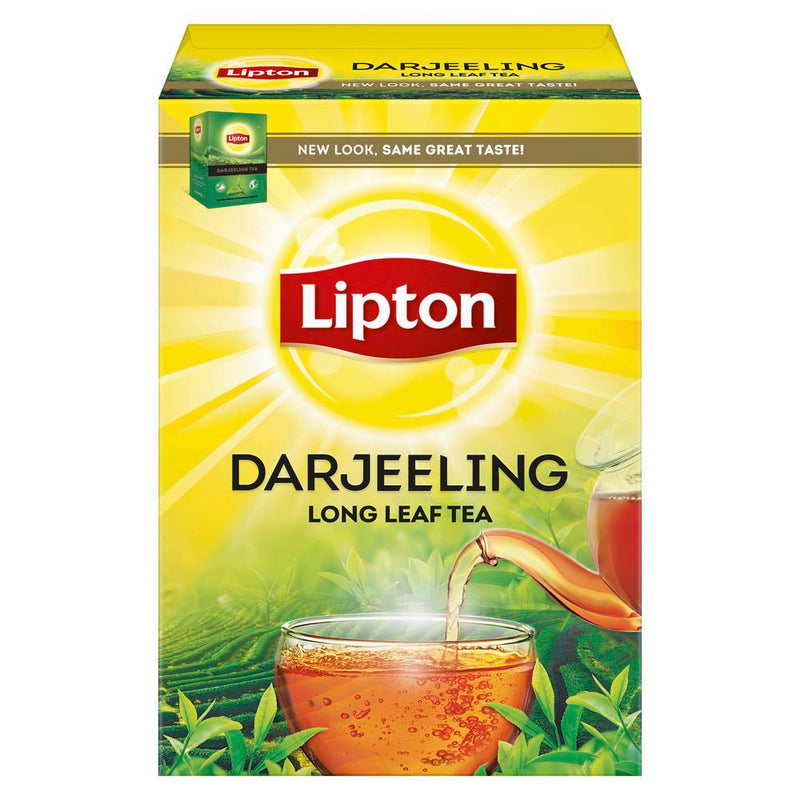 Lipton Darjeeling Tea 250 g, 100% pure and authentic Darjeeling Long Leaf Black Tea
