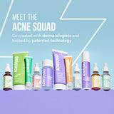 Salicylic Acid Face Wash, Active Acne Serum & Spot Corrector Combo