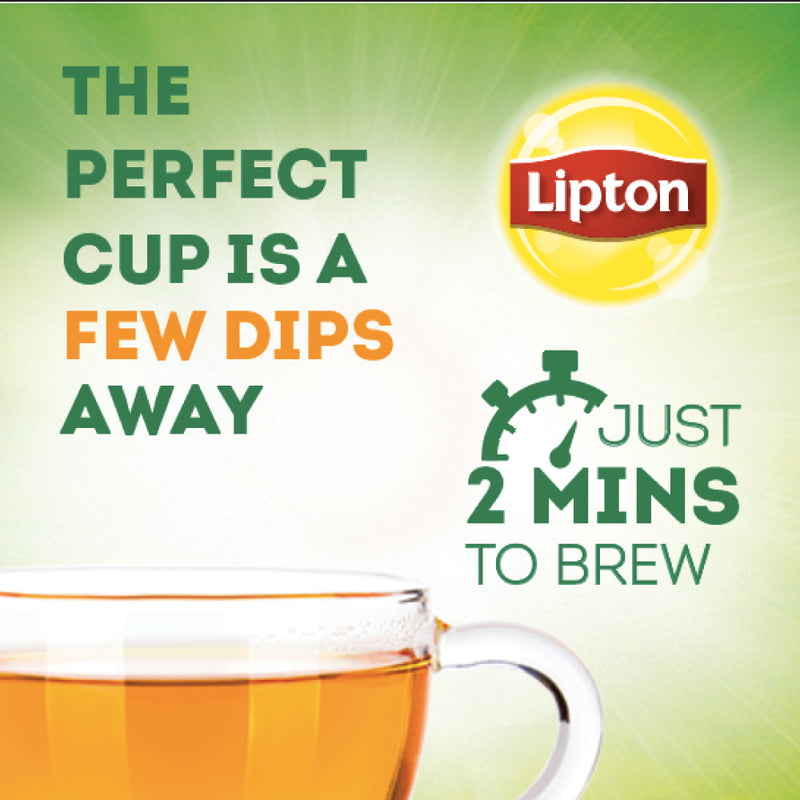 Lipton Honey Lemon Green Tea Bags 100 pcs|| All Natural Flavour|| Zero Calories - Improves Metabolism & Reduces Waist