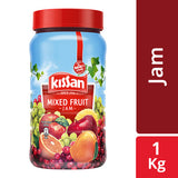Kissan Mixed Fruit Jam 1 Kg and Kissan Peanut Butter Crunchy 920 gm (Combo Pack)