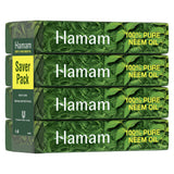 HAMAM |100% Pure Neem Oil Soap |4x100g