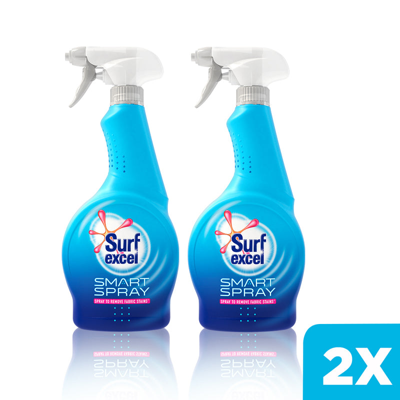 Surf Excel Smart Spray 450ml - Stain Remover Pack of 2