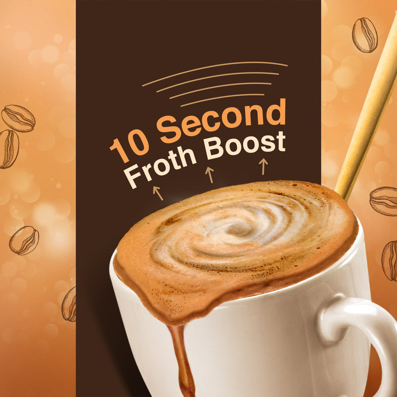 Bru Beaten Coffee Mix | Instant Powder Mix| Get Creamy|| Frothy Pheti Hui Coffee in 10 Seconds | 15 sachets| 180g