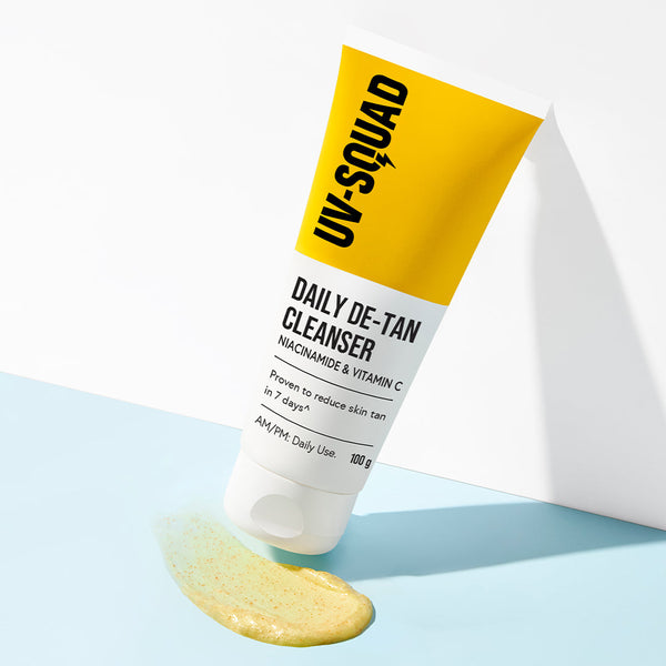 UV Squad Daily De-tan Cleanser with Niacinamide , Vitamin C