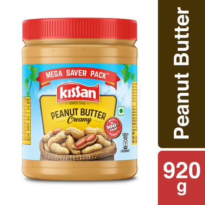 Kissan Peanut Butter Creamy 920 g and Hellmann’s Real Eggless Mayonnaise 800 g (Combo Pack)