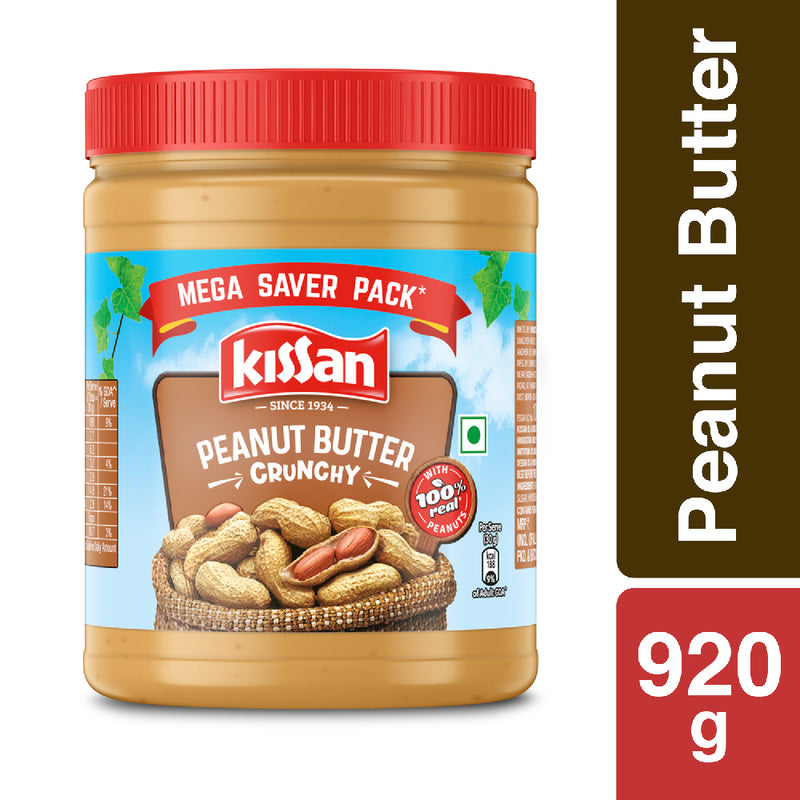 Kissan Peanut Butter Crunchy 920 g