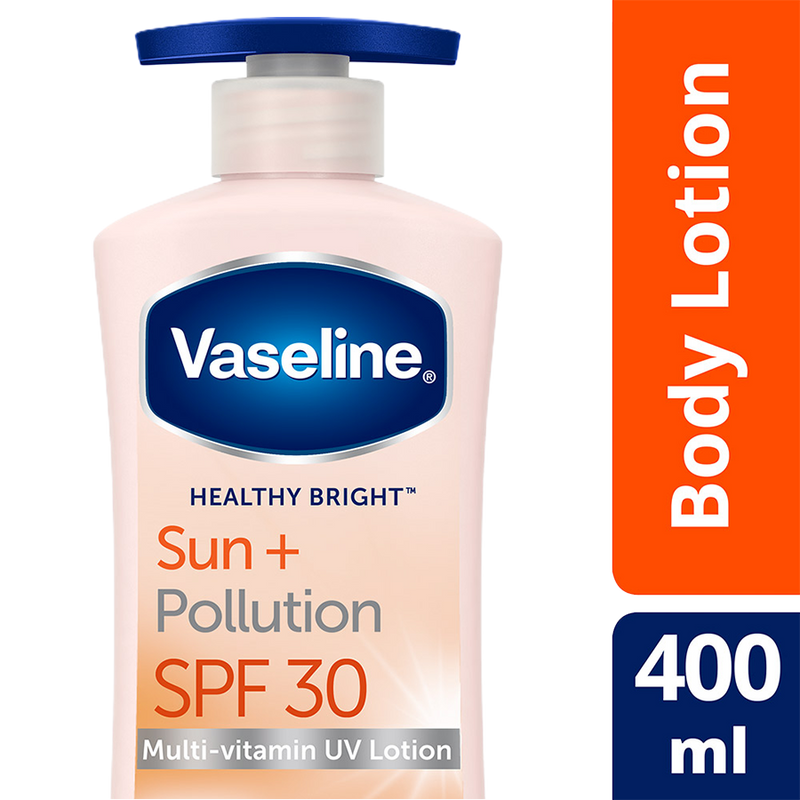 Vaseline Sun + Pollution Protection SPF 30 Body Lotion 400ml