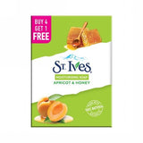 St Ives Apricot & Honey bathing scrub soap| Exfoliating soap with Walnut| For Natural glowing skin Buy 4 Get 1 Free  AND Pears Moisturising Bathing Bar Soap with Glycerine Pure & Gentle - For Golden Glow - (125g x 5)