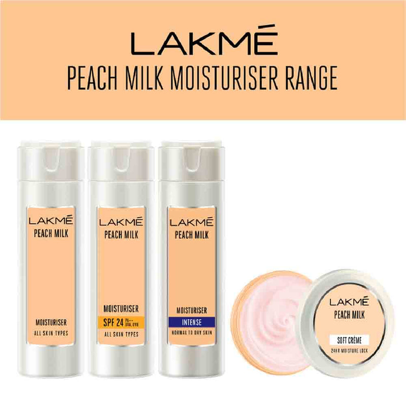 Lakme  Peach Milk Moisturizer SPF 24 PA++, 200ml