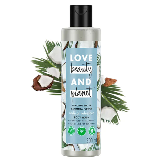 Coconut Water & Mimosa Sulfate Free Body Wash - 200ml