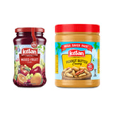 Kissan Mixed Fruit Jam 500 g and Kissan Peanut Butter Creamy 920 g (Combo Pack)