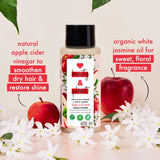 Love Beauty And Planet Apple Cider Vinegar & Jasmine Paraben Free Shine Conditioner, 400ml