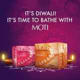 Moti Luxury Bath Soap Sandal 150 g (Pack of 3),Moti Luxury Bath Soap Gulab 150 g (Pack of 2)