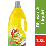 Vim Dishwash Liquid Gel Lemon 1.8l Can